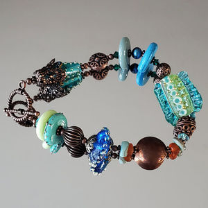 Collage Bracelet by Dana George Originals